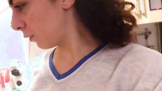 Lady Ana sbocchina bel cazzone nero