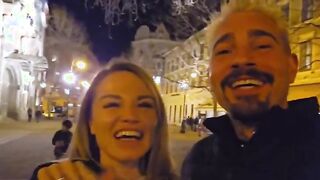 Orgia Danika e bella bionda scambio fidanzati OF