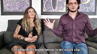 Casting ragazza italiana esordiene grande scopata anale con crampie