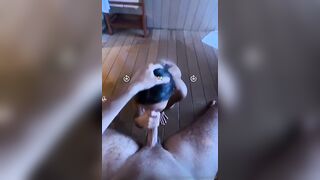 Studentessa italiana scopata dal fidanzato in doccia OF