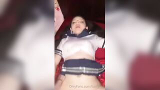 Pompino con bella pecorina e sborrata in faccia OF