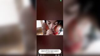 Bocchino e scopata coppia italiana OF