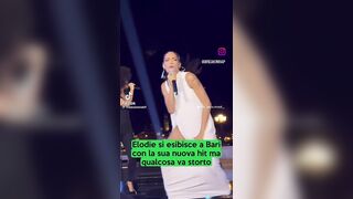 Elodie in concerto fica ops dal vivo