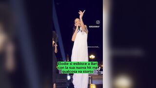 Elodie in concerto fica ops dal vivo