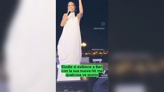 Elodie in concerto fica ops dal vivo