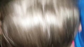 Posso succhiarti le palle? No sto per venire! Vienimi in bocca