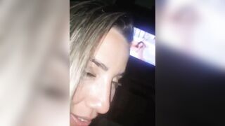 Pompino amatoriale giovane fidanzata bionda italiana POV