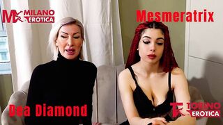 Intervista alle pornostar Mesmeratrix e Dea Diamond
