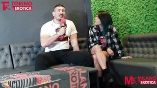 Intervista prima della scena completa TRE PORCELLINI AL PRIVÈ