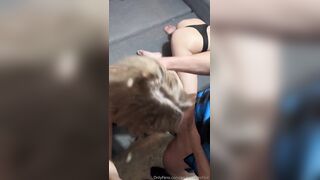 Paolina calippara lo succhia a tre fans