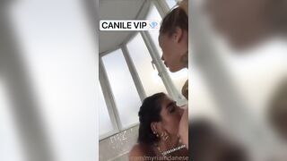 Myriam Danese video lesbo con tettona bionda tatuata OF