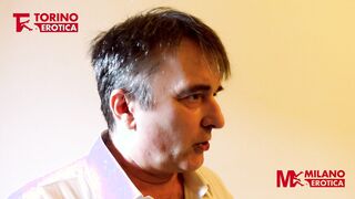 Scena completa dei casting di milanoerotica - Gustavo Bomba e Chantilly