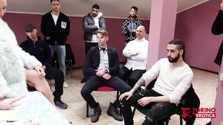 Scena completa dei casting di milanoerotica - Filippo e Chantilly