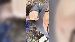 Stoppa il video - Pompino fidanzata in pubblico