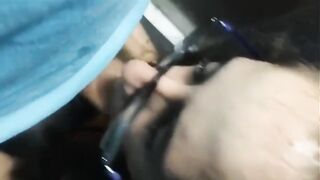 Italiana lo succhia in ascensore