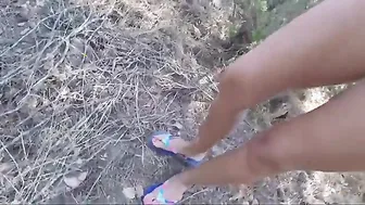 Amica scopata in pineta