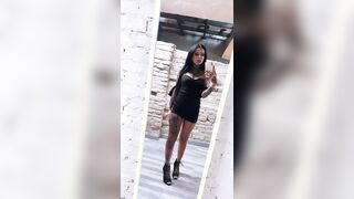 Tatuata fica italiana selfie