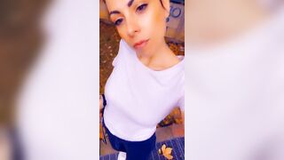 Passeggiando flash culo