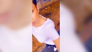 Passeggiando flash culo