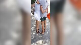 Al mare con la moglie del cornuto