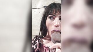 Serena spompina gelato