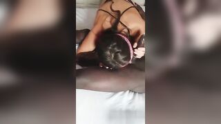 Moglie spompa africano davanti al cuckold