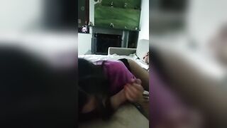 Pompino con bella ciucciatina di coglioni