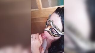 Pompino moglie porca che si gusta il cazzo