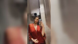 Scatenata prima di andare a letto