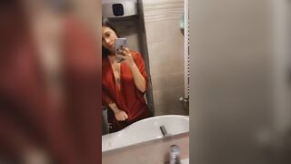 Scatenata prima di andare a letto