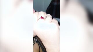 Un giovane amico black,h voluto provare la bocca della signora....