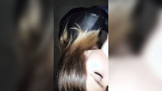 Bocchino all'aperto veloce amica troia