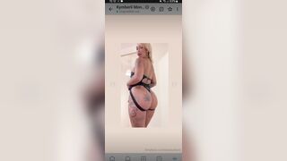 Kymbrl1 con strap on un culo da paura