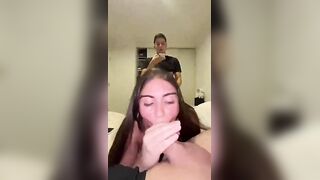 Trio studenti italiani con porcella diciottenne