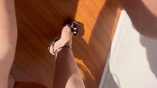 Pompino di mia moglie tettona POV