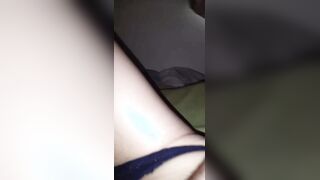 Bocchino amatoriale fidanzata con occhiali