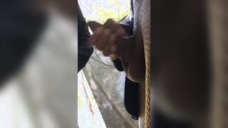 Il cazzone del travone tutto nel culo