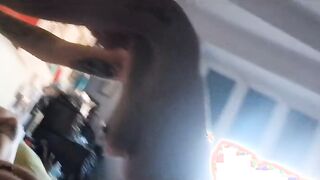 Sesso con scopamica tettona