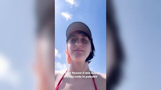 Linda Stabilini dopo la palestra gran culo OF