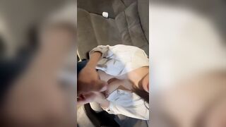 Fidanzata me lo succhia con la panna montata