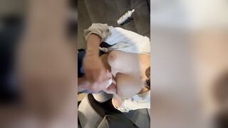 Fidanzata me lo succhia con la panna montata