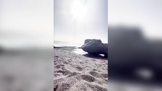 Sesso ragazza italiana in spiaggia con amico