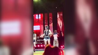 Elodie e Gaia  in concerto gran gnocche