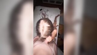 Trio studenti con amica zoccola