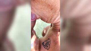 Pompino in spiaggia in Sardegna