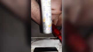 Inserzioni anali, bomboletta nel culo