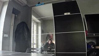 Colloquio con segretaria che si fa scopare