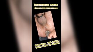 Bottiglia nel culo godo lo giuro