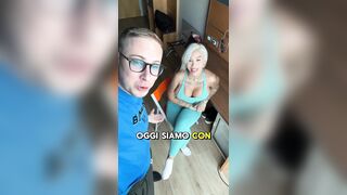 In compagnia di Kimberly gran fica social