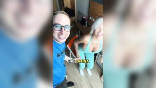 In compagnia di Kimberly gran fica social